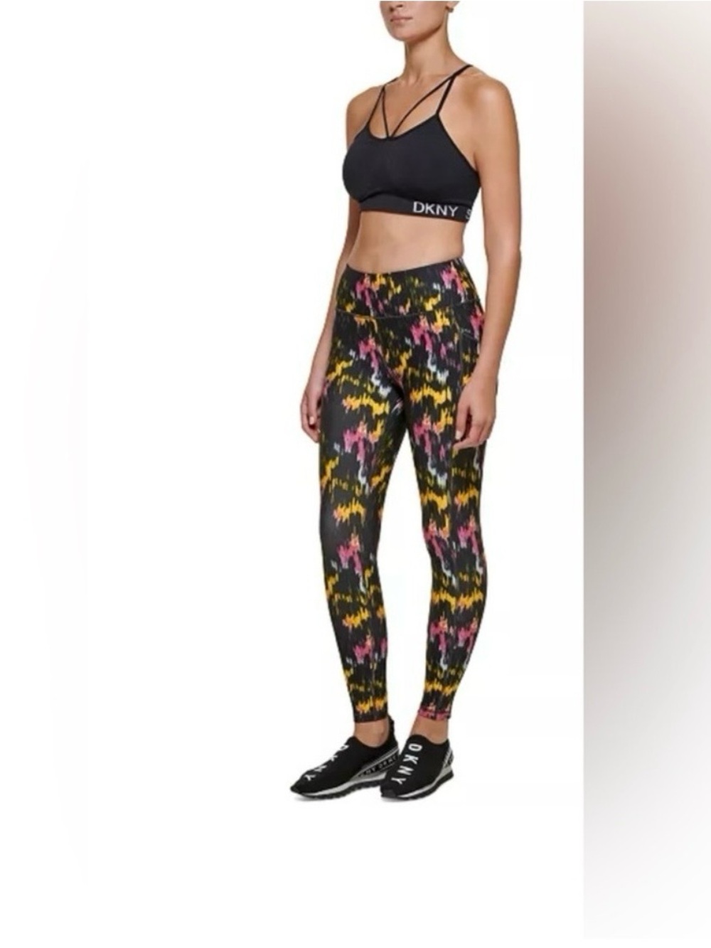 DKNY Women's Multicolor Leggings Sport NWT - Picture 2 of 8